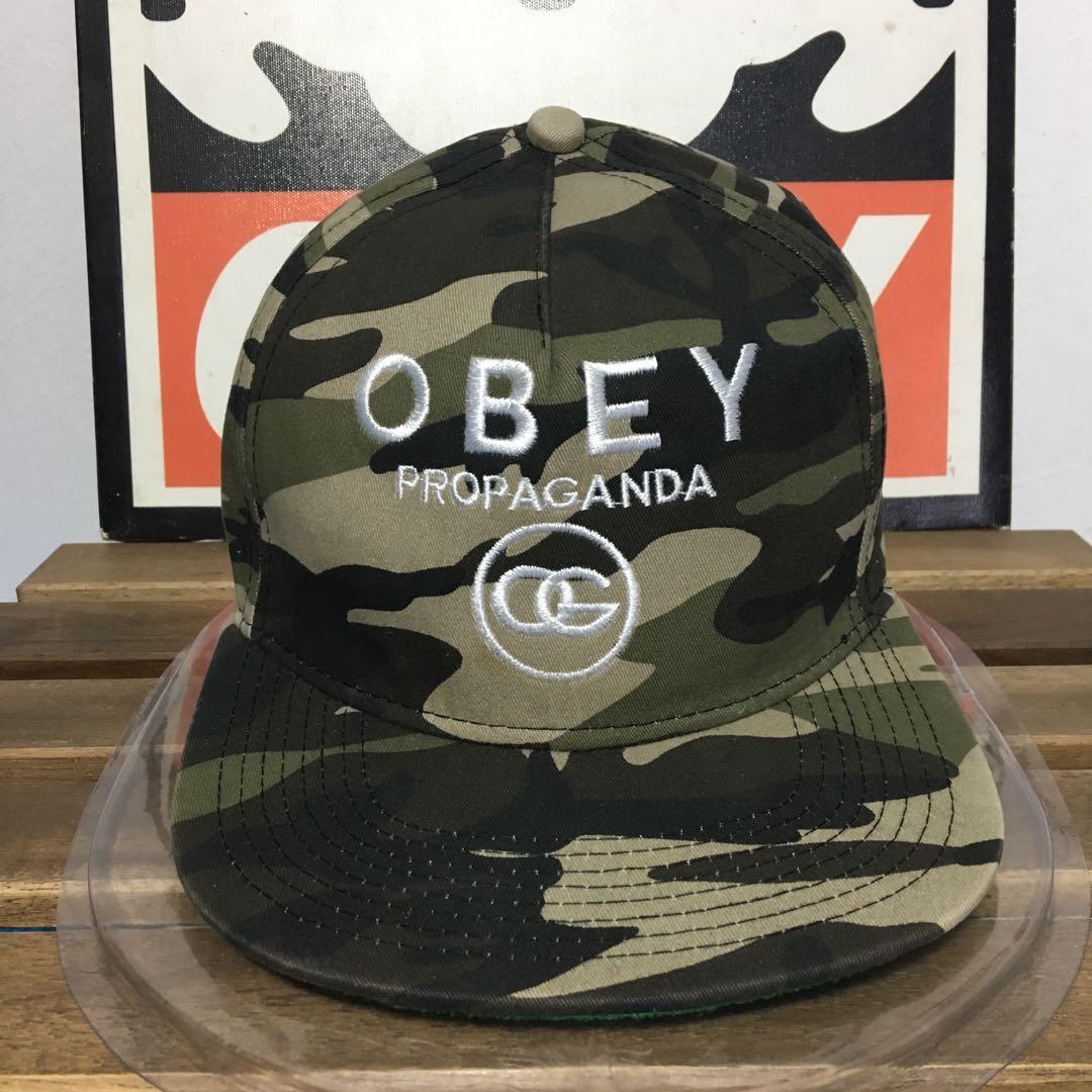 Obey Propaganda Camo Snapback