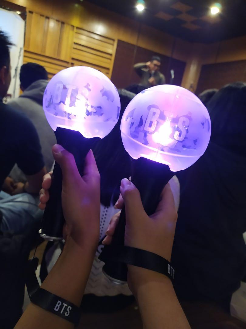 >Official Lightstick Bts Army Bomb Ver 3 Full Set K Wave Di Carousell