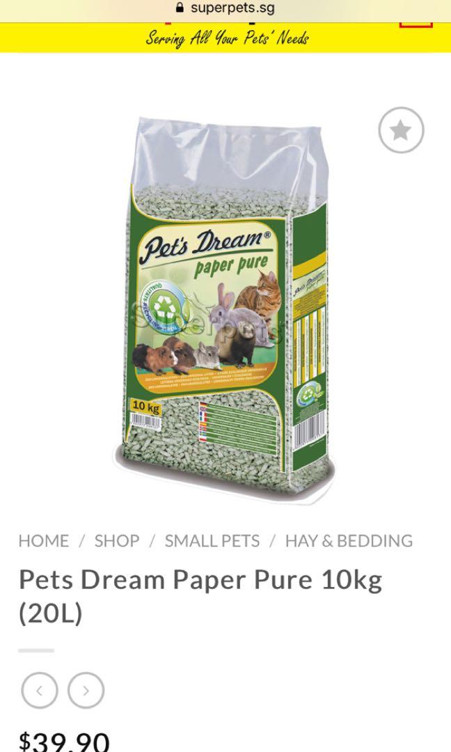 Pets dream paper pure clearance