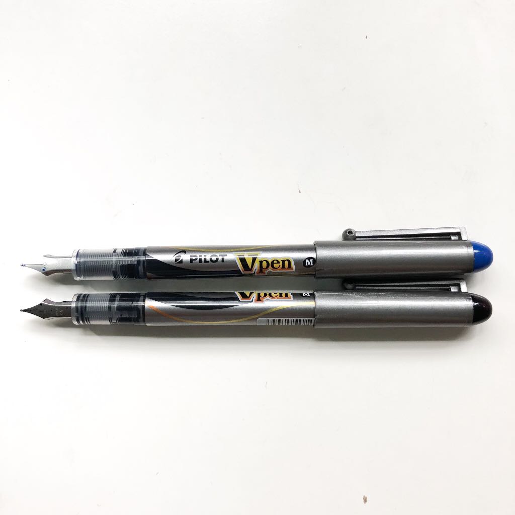 Pilot Disposable Fountain Pen pilot vpen (M), Hobbies & Toys, Stationery & Craft, Stationery