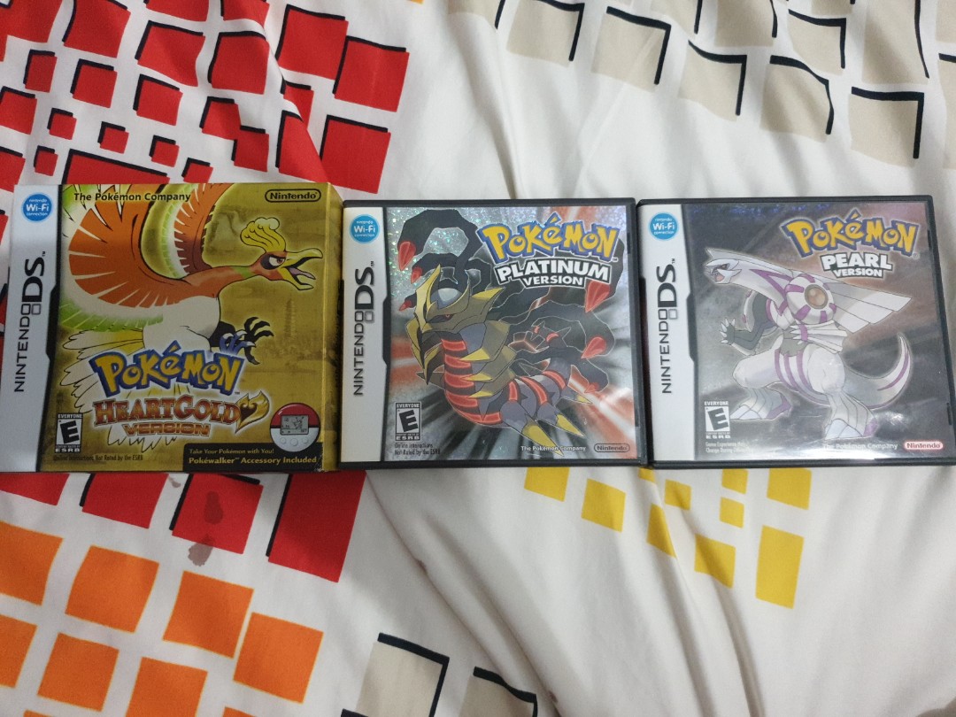 Pokemon Ds Games For Sale Toys Games Video Gaming Video Games On Carousell
