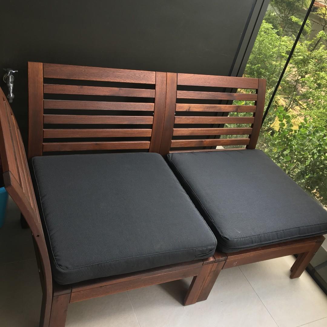 Applaro Ikea Outside Chair Furniture Tables Chairs On Carousell
