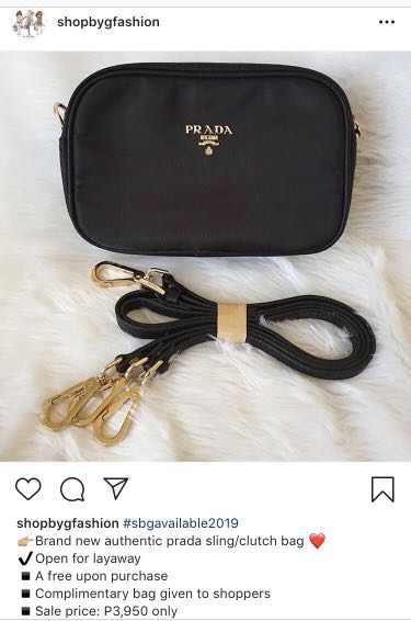 Prada vip bag sales