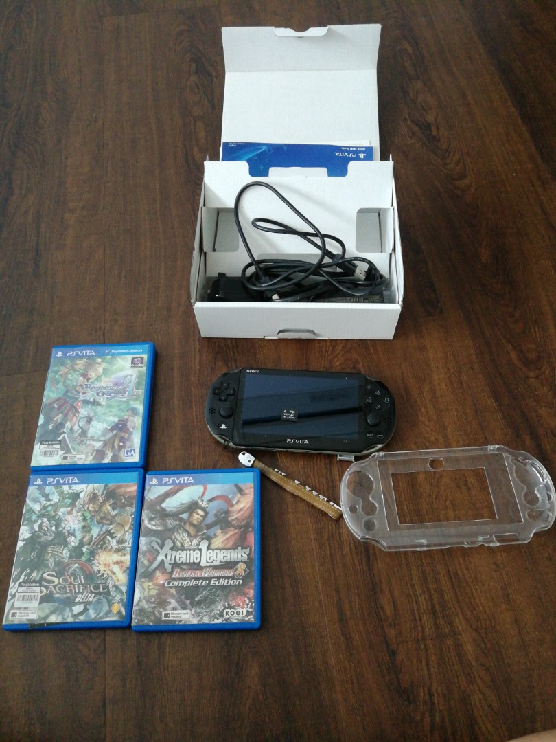 Ps vita console & games, Video Gaming, Video Game Consoles, PlayStation