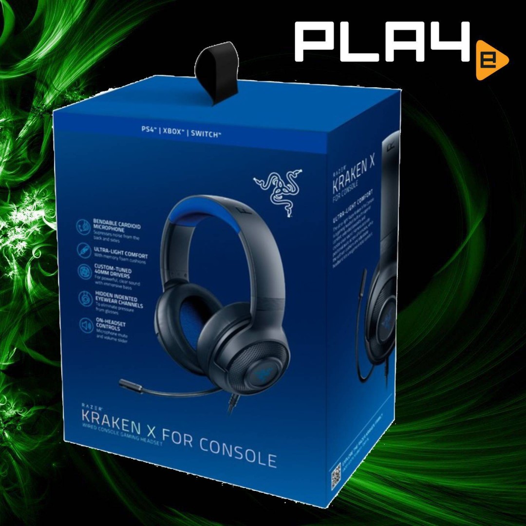 Razer Kraken X For Console Gaming Headset Brand New Toys Games Video Gaming Gaming Accessories On Carousell