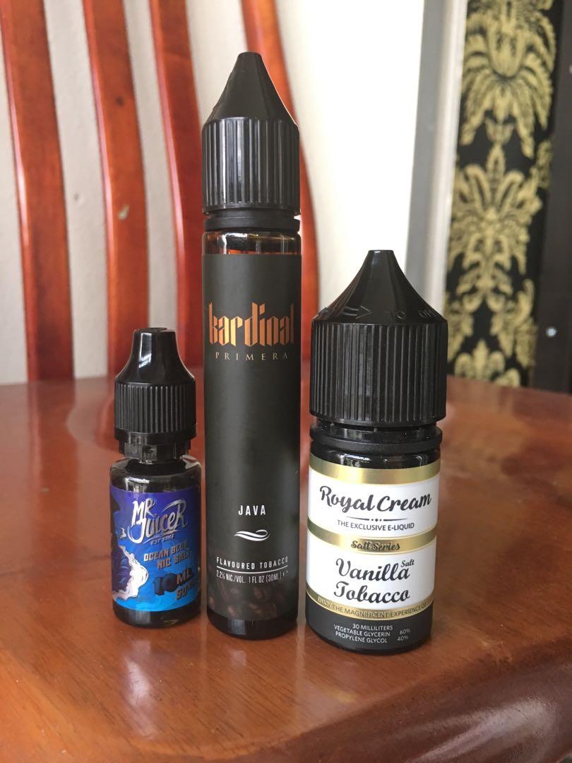 Salt Nic Freebase Vape Pod Flavour Electronics Others On Carousell