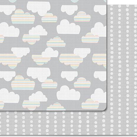 Skip hop doubleplay hot sale reversible playmat clouds