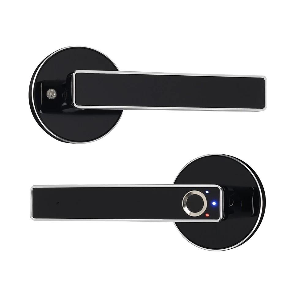 Smart Handle Lock Fingerprint Biometric Keyless Electronic Door