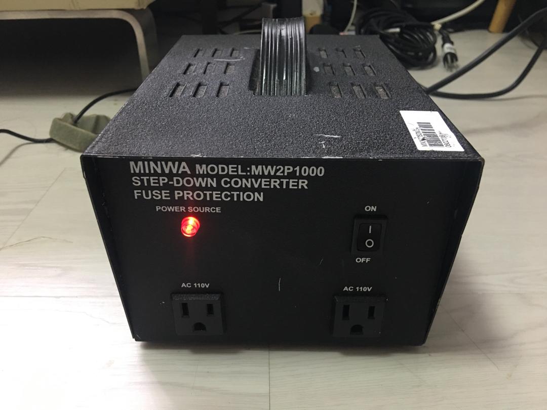 Step down transformer (Category: Electrical, Adaptors & Sockets) located in Singapore. Submitted by benj518407 (Listing ID 246719962, Image 2). Description: .
