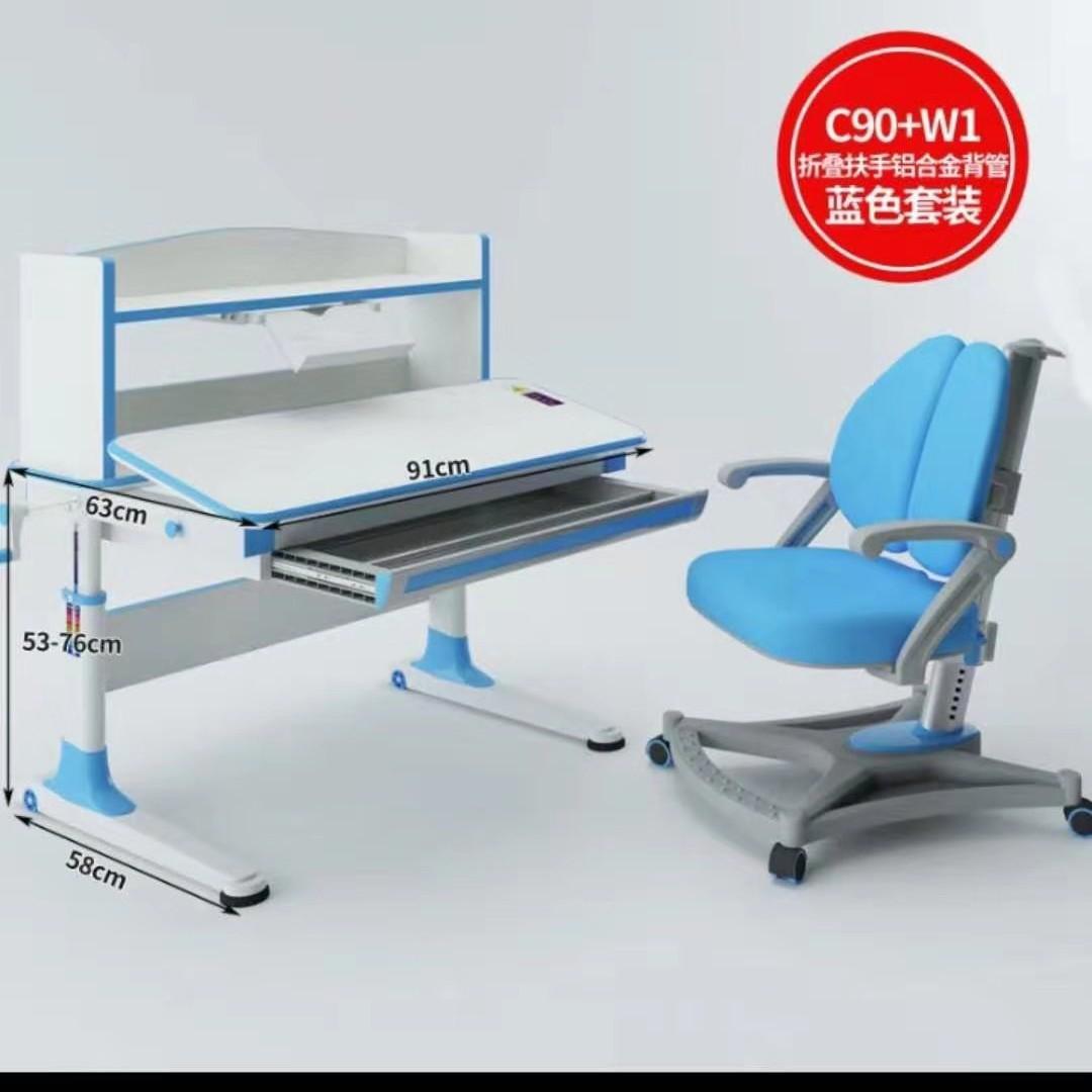 STUDY DESK AND CHAIR FOR AROUND 10 YEARS OLD CHILD Babies Kids