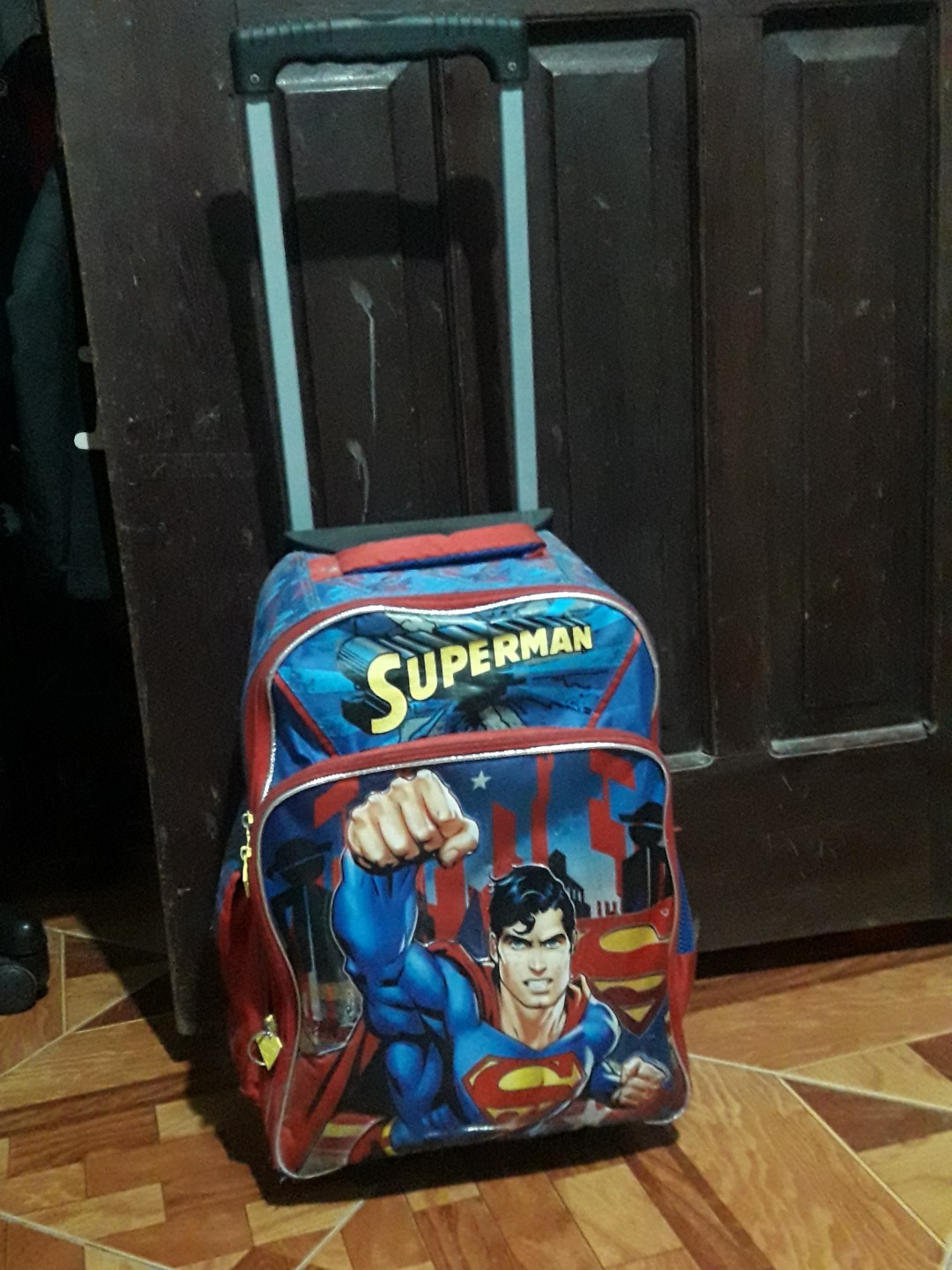 superman trolley bag