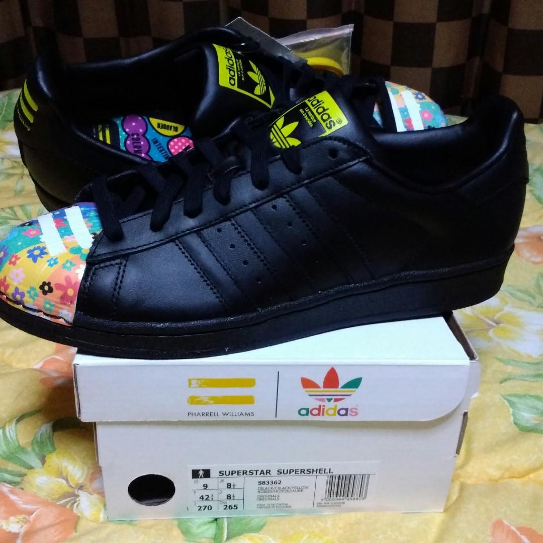 Adidas pharrell williams superstar, Men's Fashion, Footwear, Sneakers on  Carousell