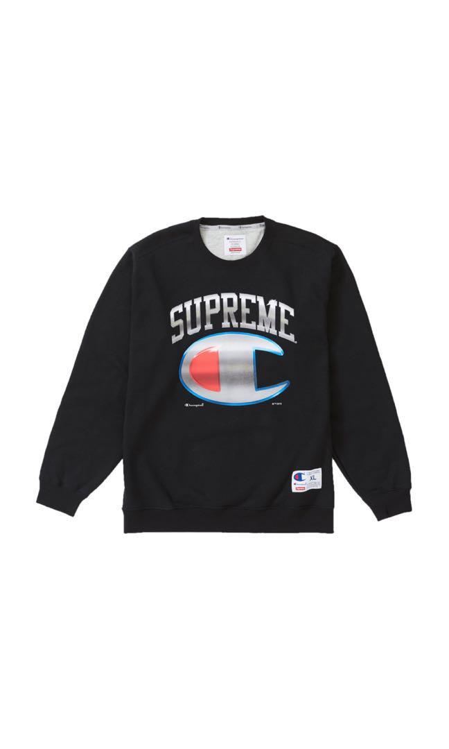 Supreme champion chrome crewneck online