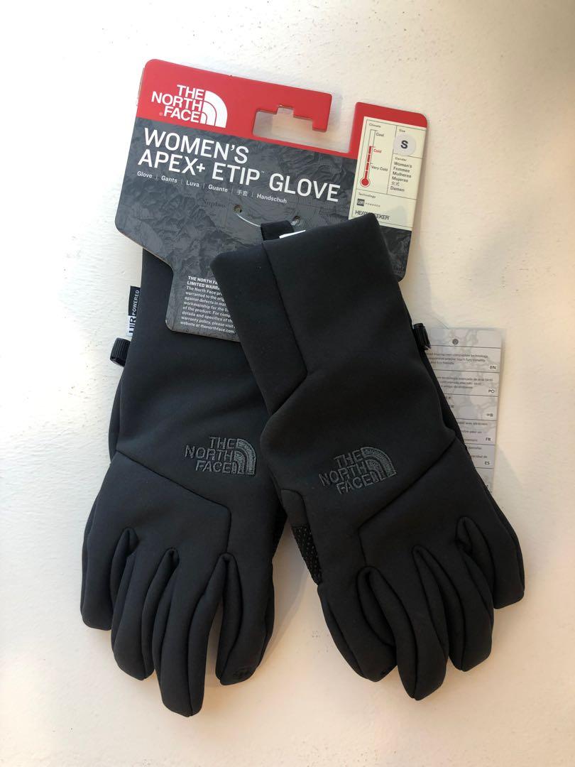 the north face women's apex  etip glove