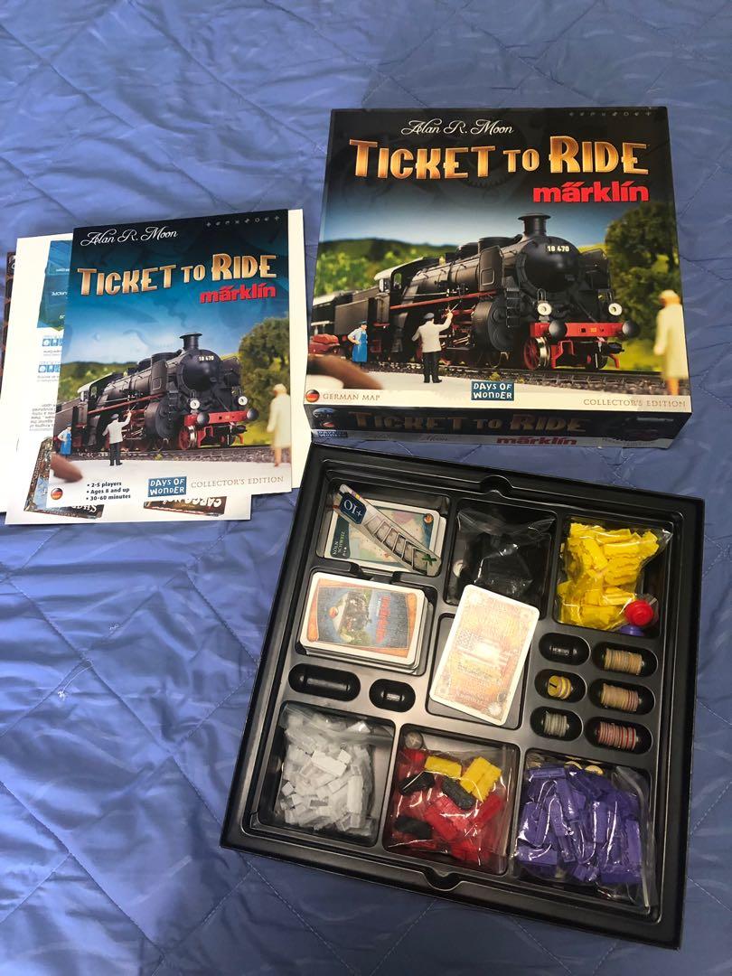 Ticket To Ride Marklin Collecter S Edition Toys Games Board Games Cards On Carousell