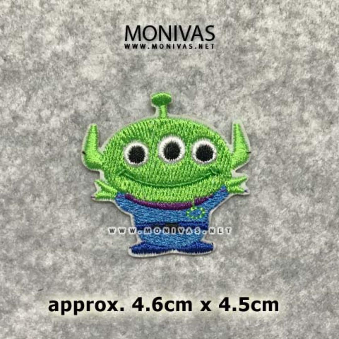 Toy Story Aliens Iron On Patch Diy Applique Motif Badge Design Craft Craft Supplies Tools On Carousell
