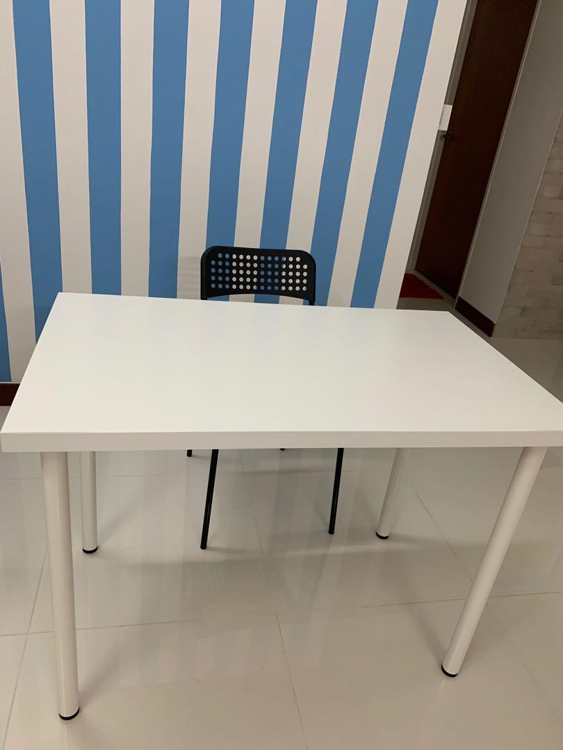 Used Study Table + Chairs, Furniture & Home Living, Furniture, Tables