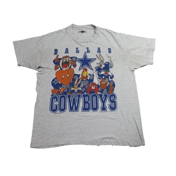 Vintage 1993 Dallas Cowboys Looney Tunes T-shirt NFL Size M