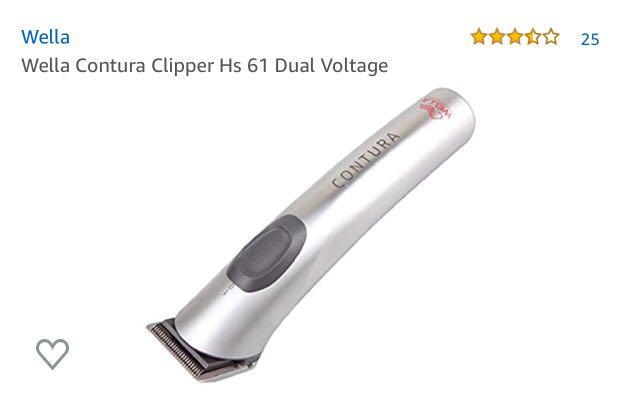 trimmer wella