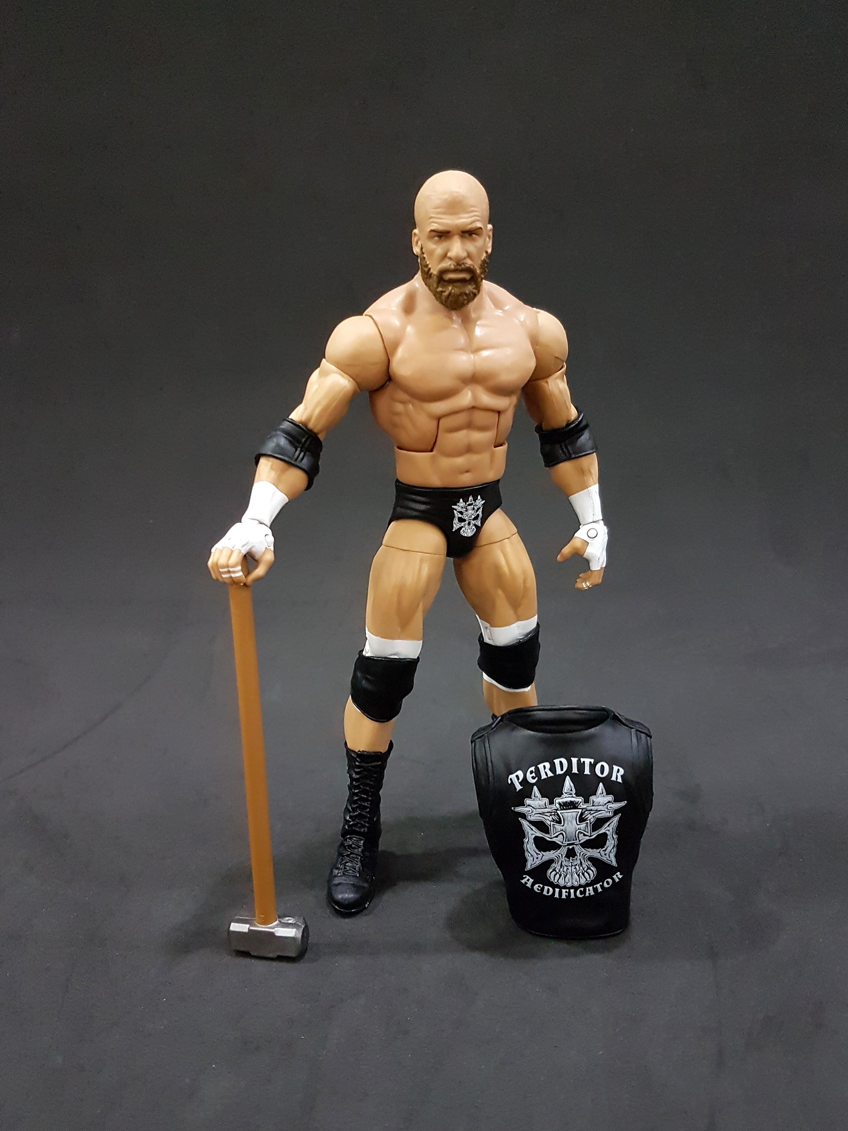 triple h elite action figure