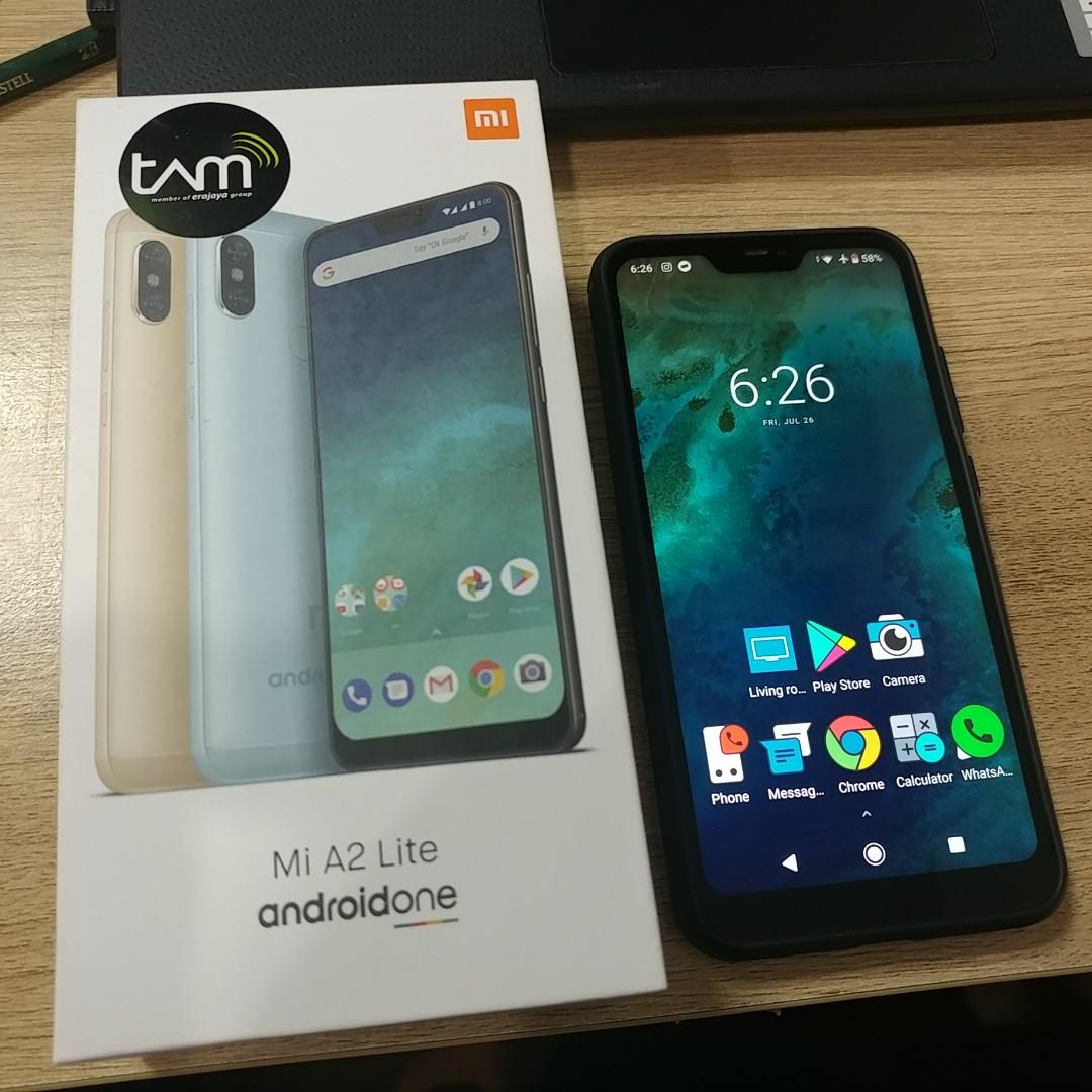 Xiaomi Mi A2 Lite 4 64gb Resmi Tam Fullset Telepon Seluler Tablet Ponsel Android Xiaomi Di Carousell