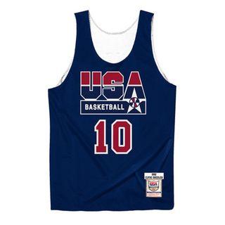 騎士風 1992 DREAM TEAM USA 雙面練習 球衣 Clyde Drexler
