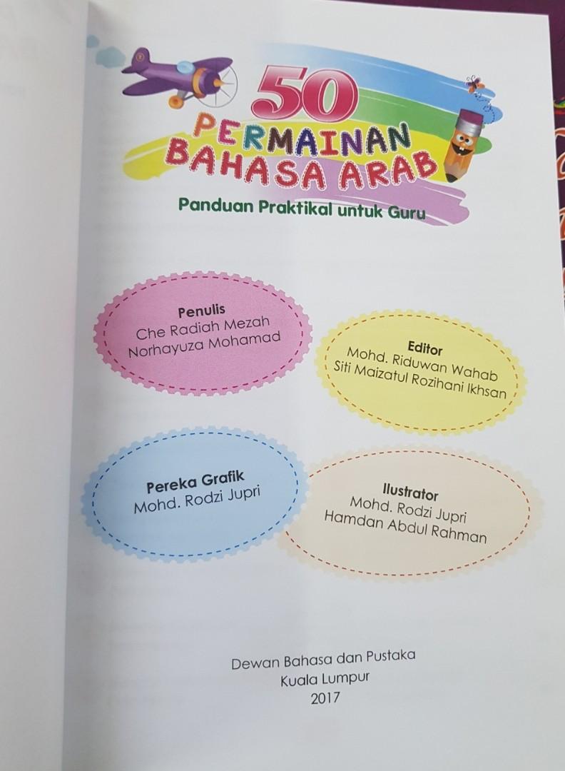 50 Permainan Bahasa Arab Panduan Praktikal Untuk Guru Buku Islamic Book Hobbies Toys Books Magazines Fiction Non Fiction On Carousell
