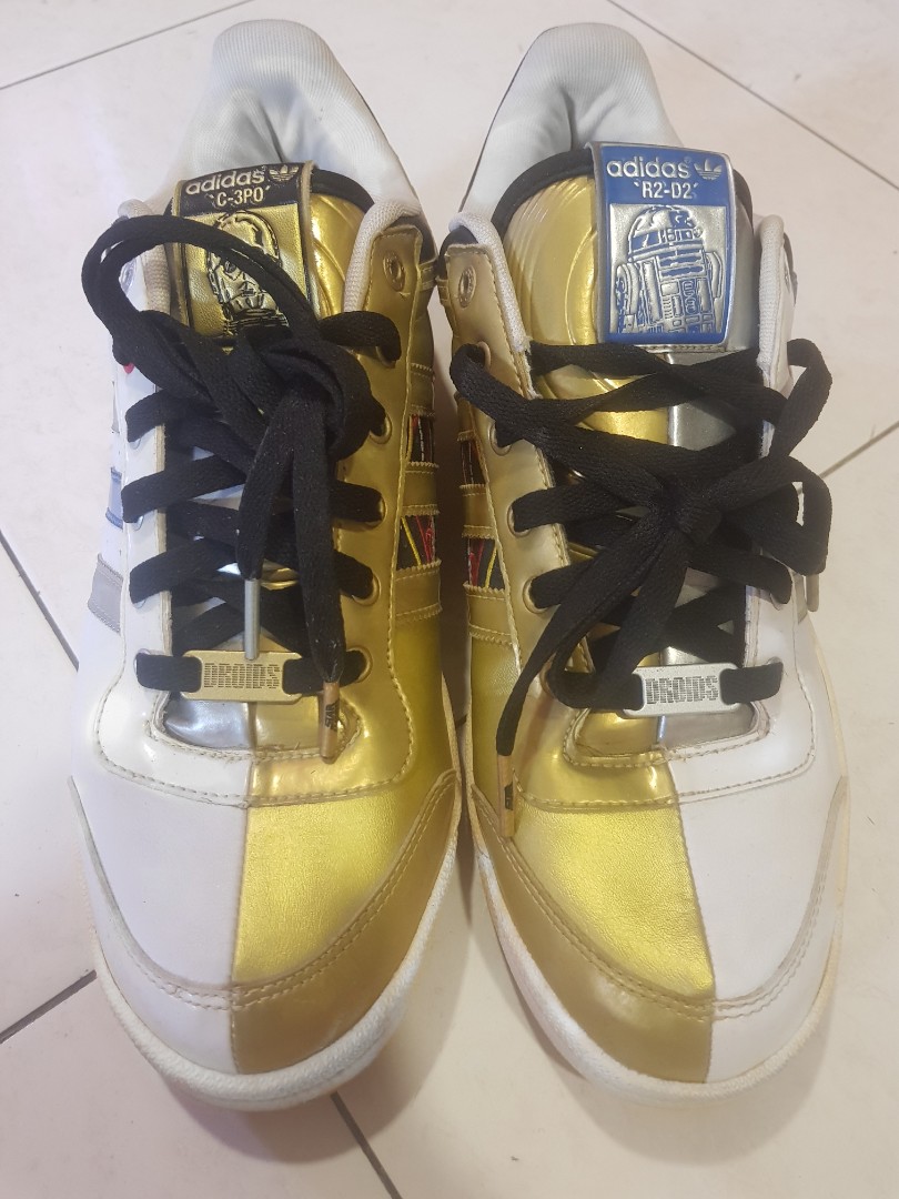 ADIDAS Original Top Ten Low Collectible "Star R2-D2 + C-3PO" Sneakers, Men's Fashion, Footwear, Sneakers on Carousell