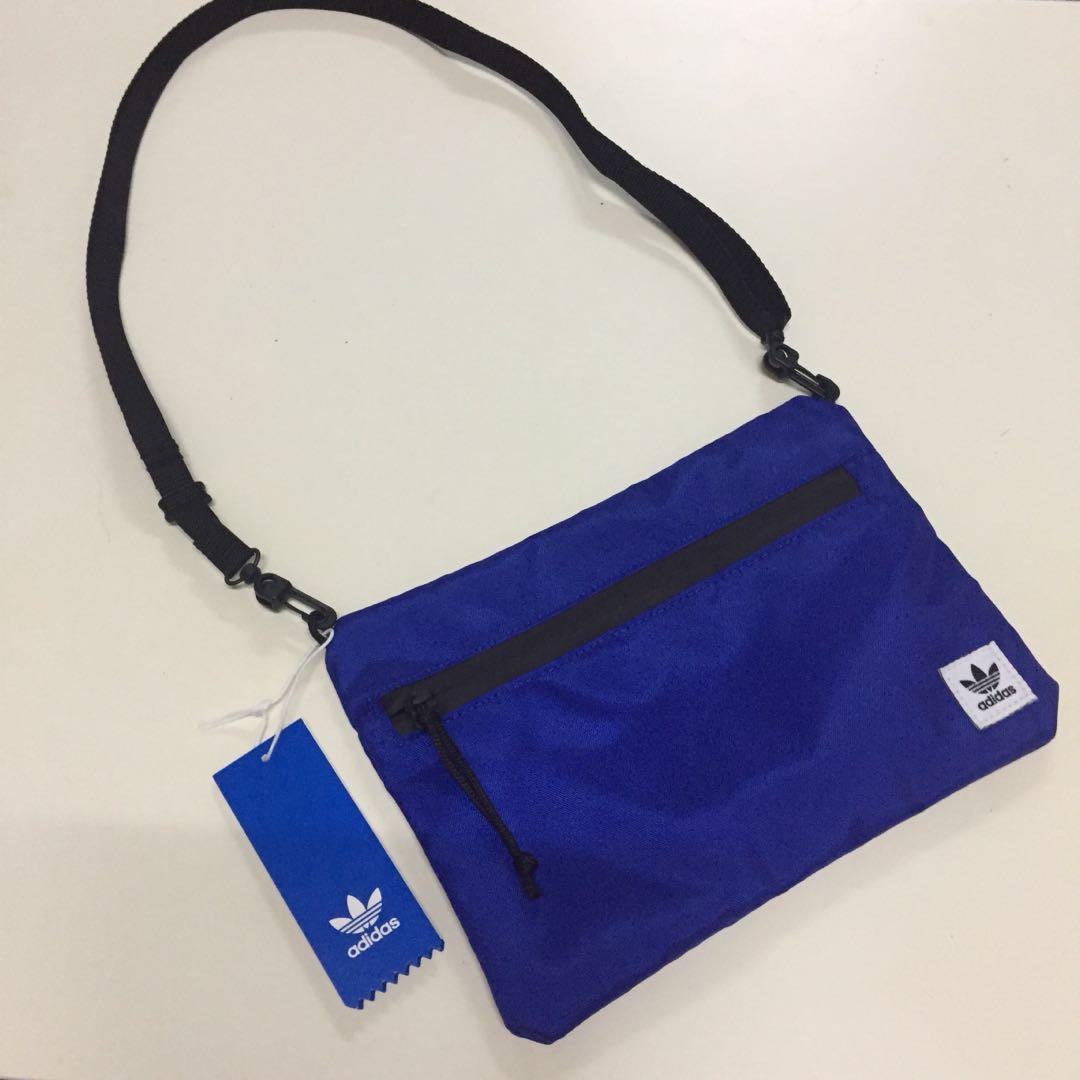 Adidas Originals Pouchbag Men S Fashion Bags Wallets Sling Bags On Carousell