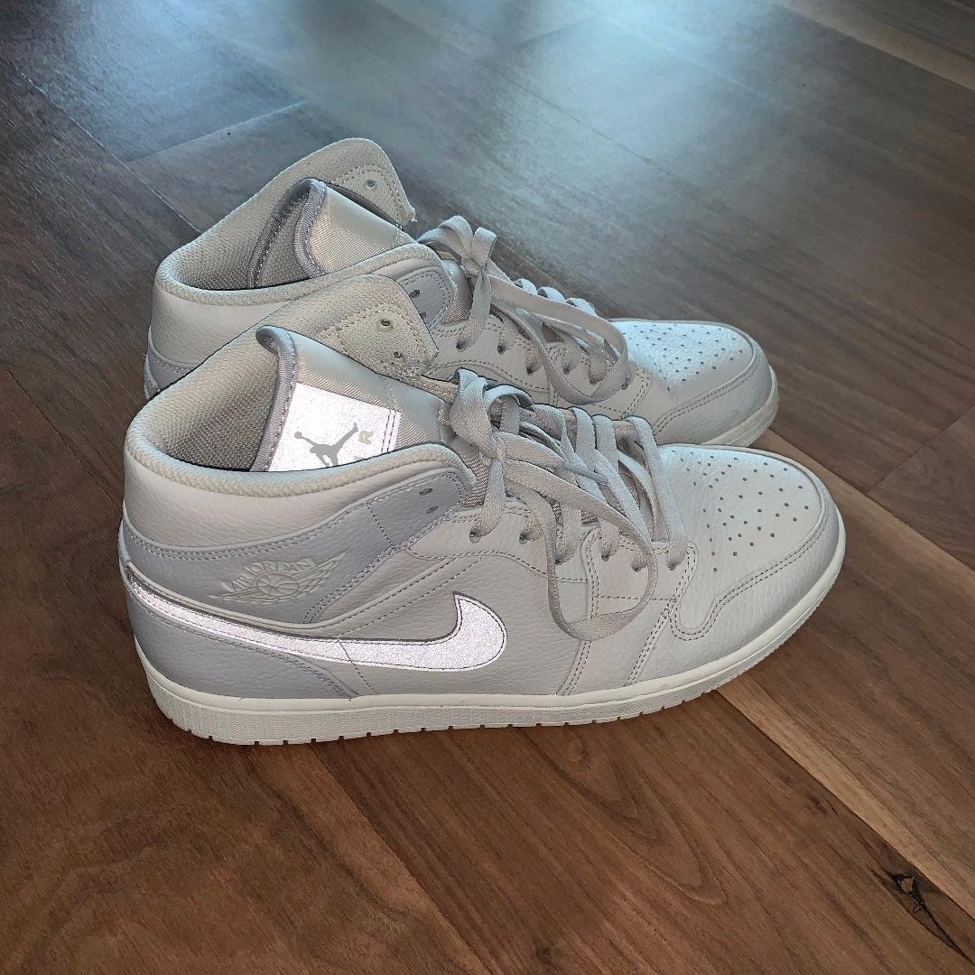 Reflective air jordans deals