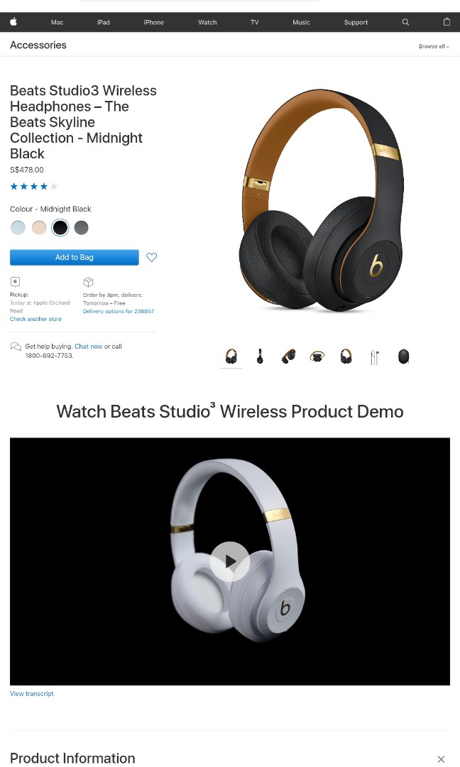 apple beats studio3