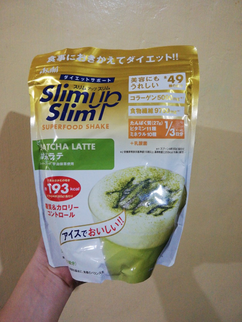 Asahi Slim Up Shake Matcha Latte