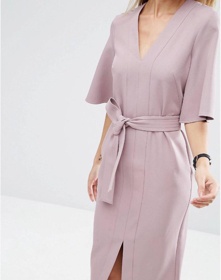 Asos obi band wrap blouse best sale