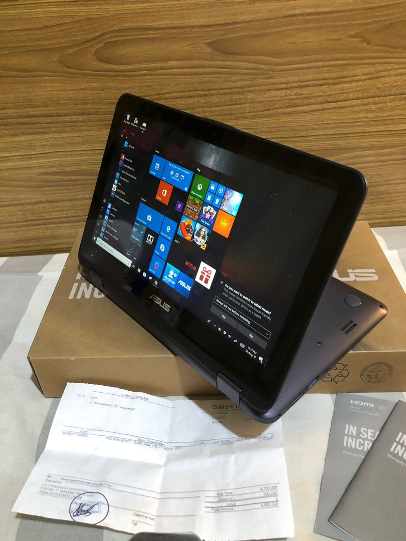 Asus Flipbook Touchsreen 1tb Seperti Baru Elektronik Komputer Laptop Di Carousell