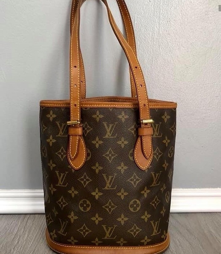 Authentic Louis Vuitton bucket bag, Women's Fashion, Bags & Wallets
