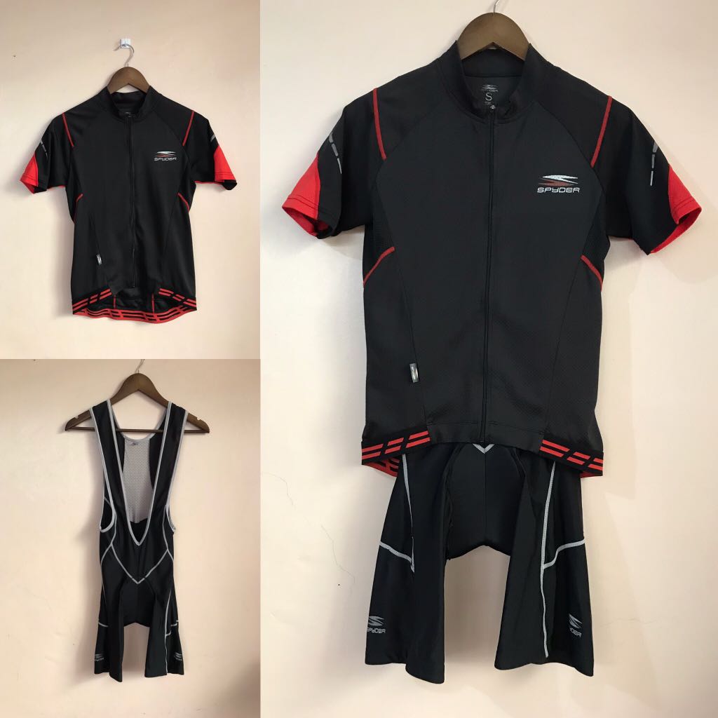 Spyder cycling best sale jersey