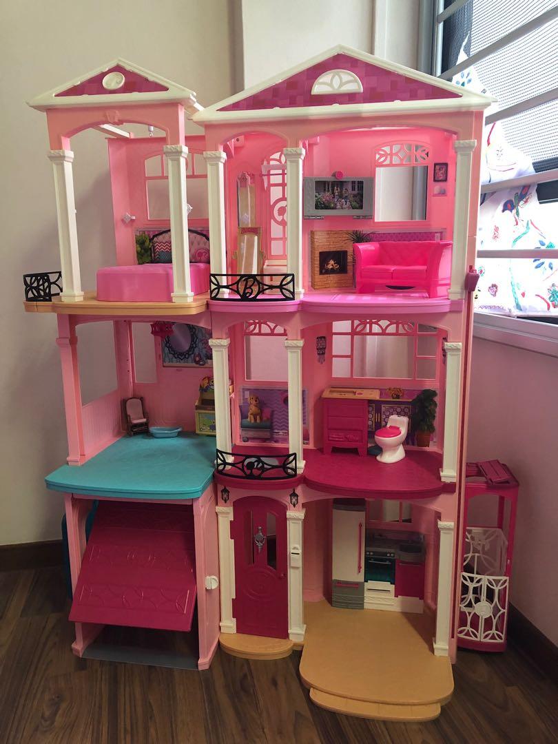 used barbie doll houses