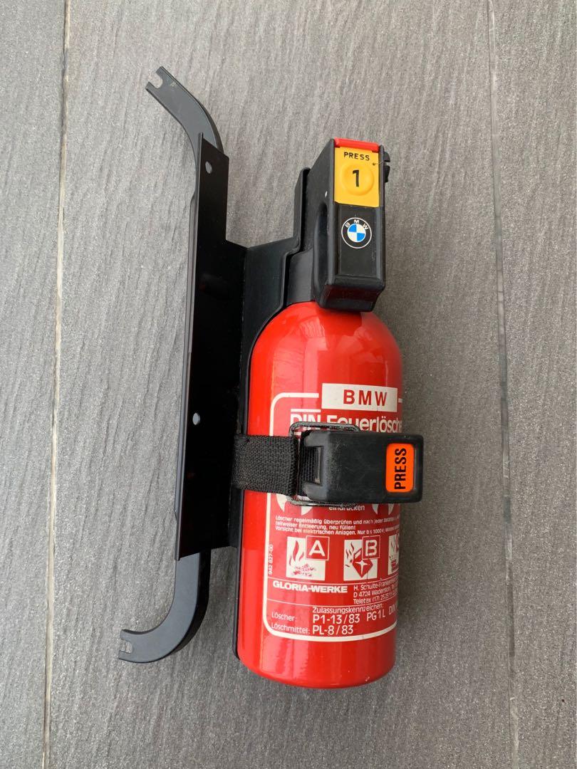 BMW E30 Original Fire Extinguisher with seat bracket (NOS, rare), Auto