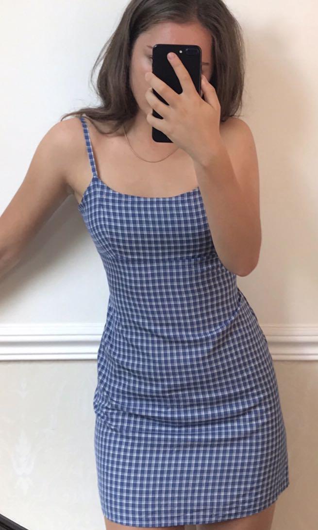 Gingham dress new arrivals brandy melville