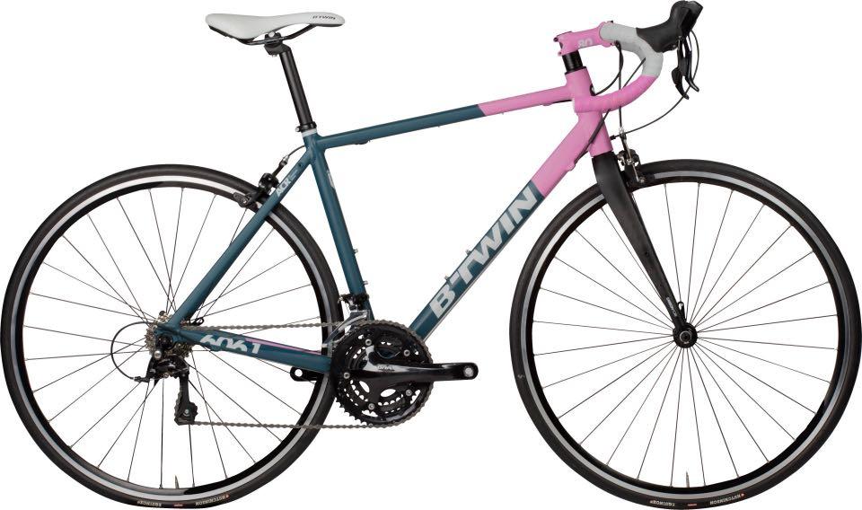 Btwin 520 road bike racer women edition Size S Sports Equipment Bicycles Parts Bicycles on Carousell