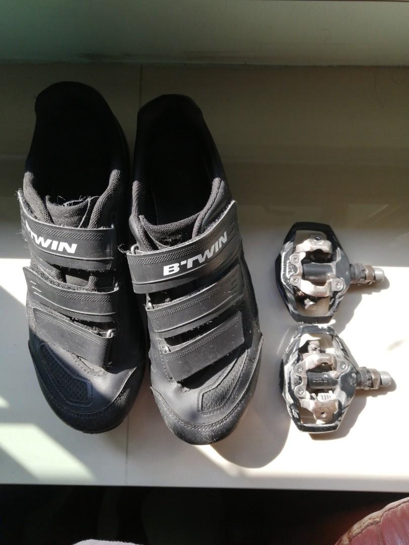 Btwin MTB shoes and cleats, Bicycles 