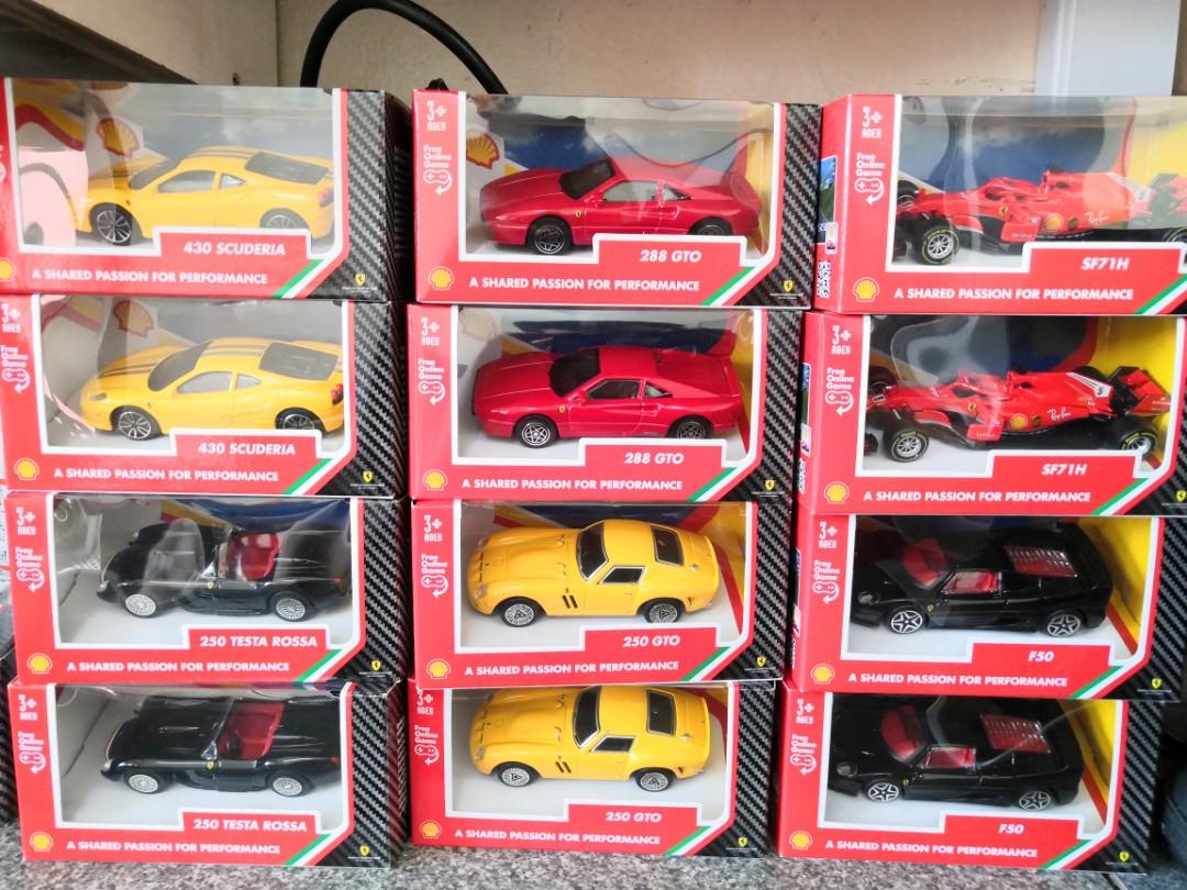 Shell on sale ferrari diecast