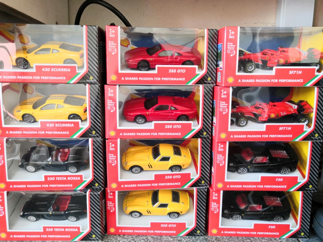 ferrari toy car collection