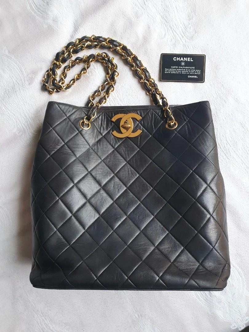vintage black chanel bag