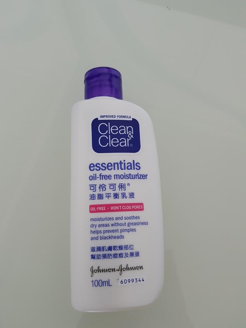 clean & clear face moisturizer
