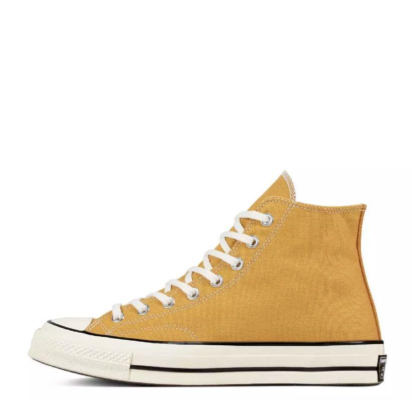 converse high cut mustard