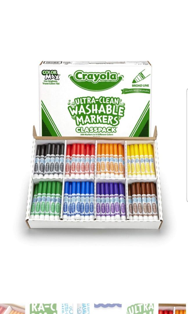 felt markers crayola