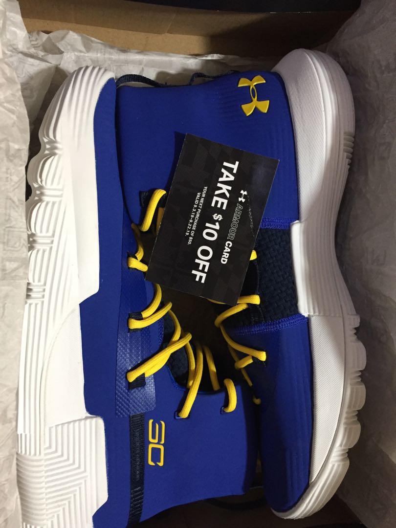 Curry 3zero sales blue