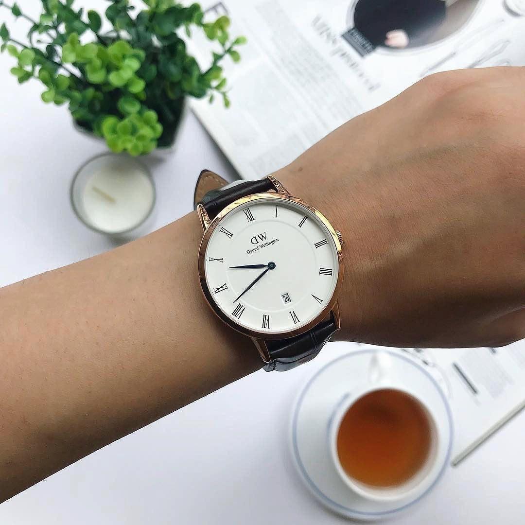 Daniel Wellington Original Dapper Sheffield Rosegold Men s
