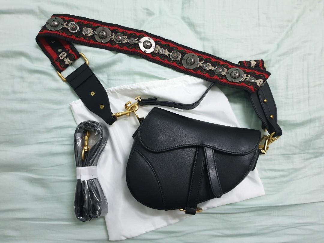 dior saddle bag with long strap